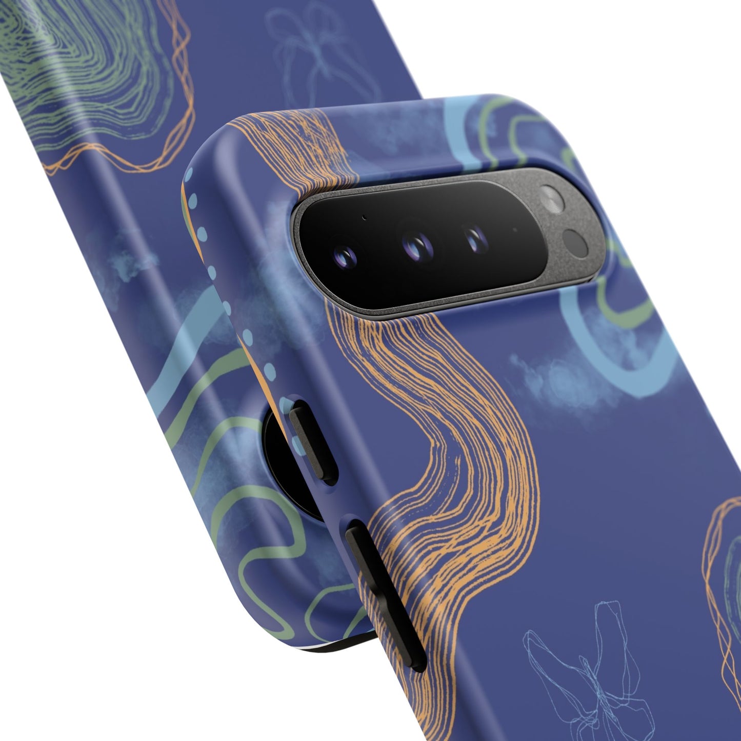 Artistic Phone Case, Abstract Phone Cover, Gift for Her, Modern Design, Boho Phone Case, Unique Phone Accessories