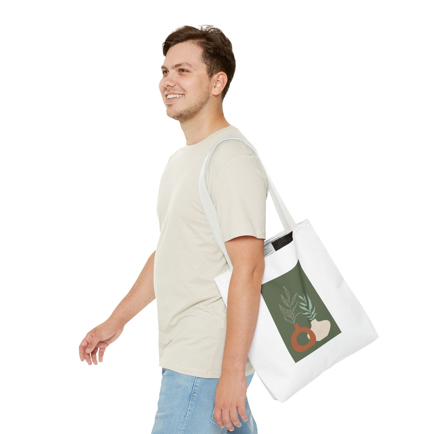 Stylish AOP Tote Bag, Eco-Friendly Shopping Bag, Reusable Carryall, Art Print Handbag, Gift for Her