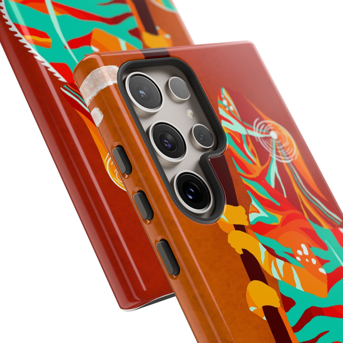 Chameleon Phone Case - Vibrant Artistic Design, Tough Cases for Animal Lovers, Unique Gift, Eco-Friendly Protection