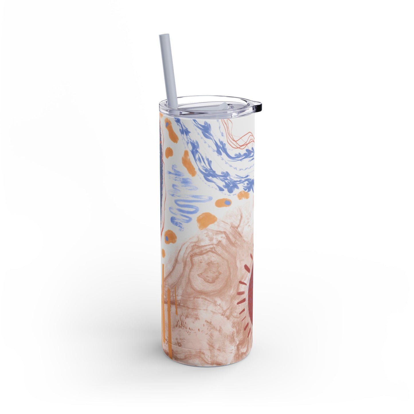 Artistic Skinny Tumbler | Unique 20oz Travel Mug | Eco-Friendly Hydration | Perfect Gift for Coffee Lovers, Art Enthusiasts, [...]