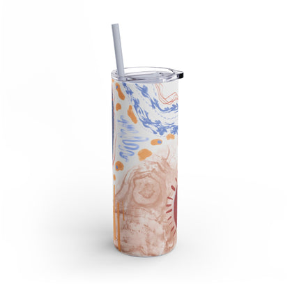 Artistic Skinny Tumbler | Unique 20oz Travel Mug | Eco-Friendly Hydration | Perfect Gift for Coffee Lovers, Art Enthusiasts, [...]
