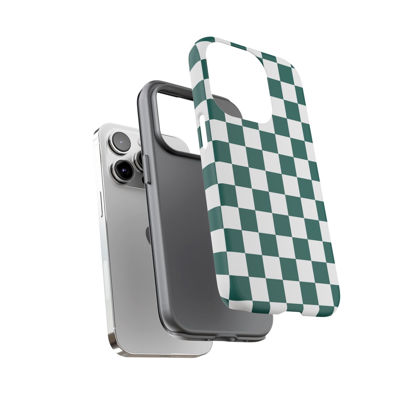 Stylish Checkered Phone Case, Protective Cover, Unique Gift, Trendy Accessory, Customizable Design, Ideal for All Ages