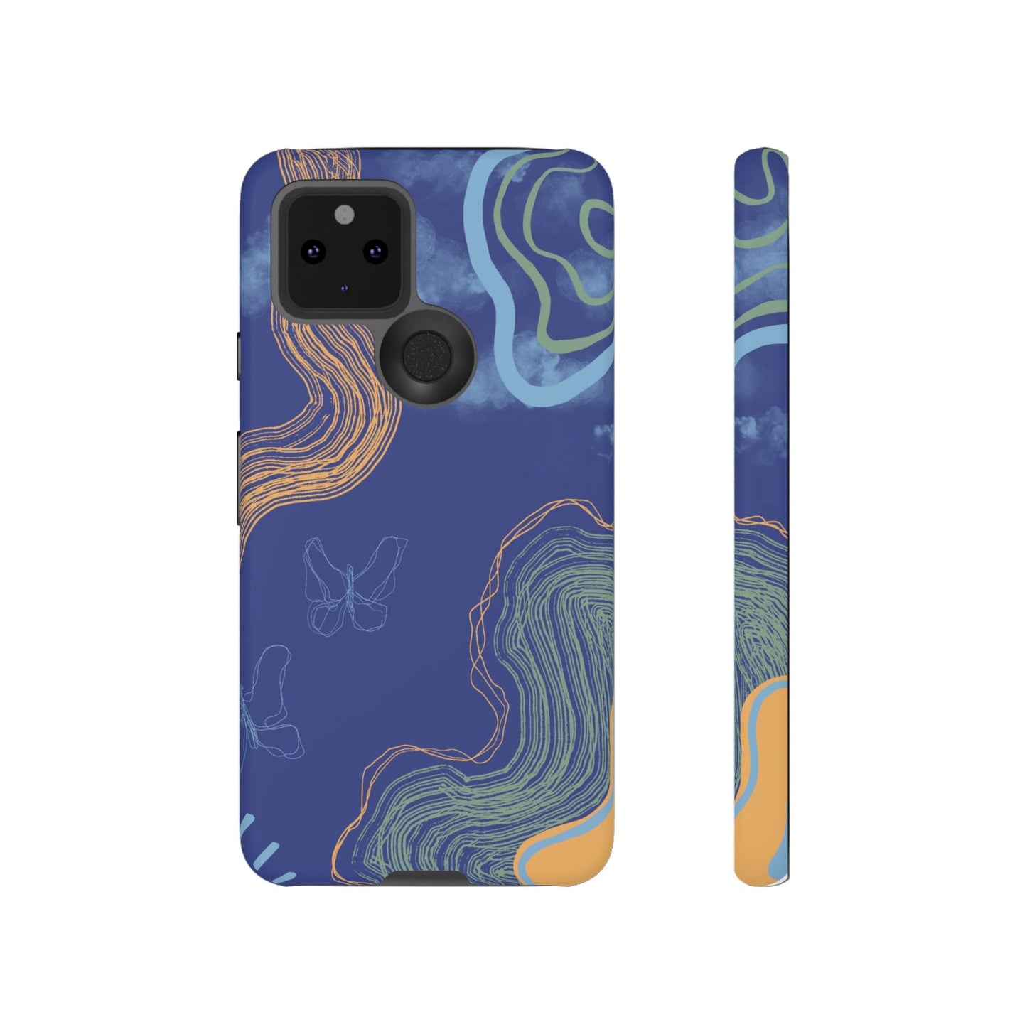 Artistic Phone Case, Abstract Phone Cover, Gift for Her, Modern Design, Boho Phone Case, Unique Phone Accessories