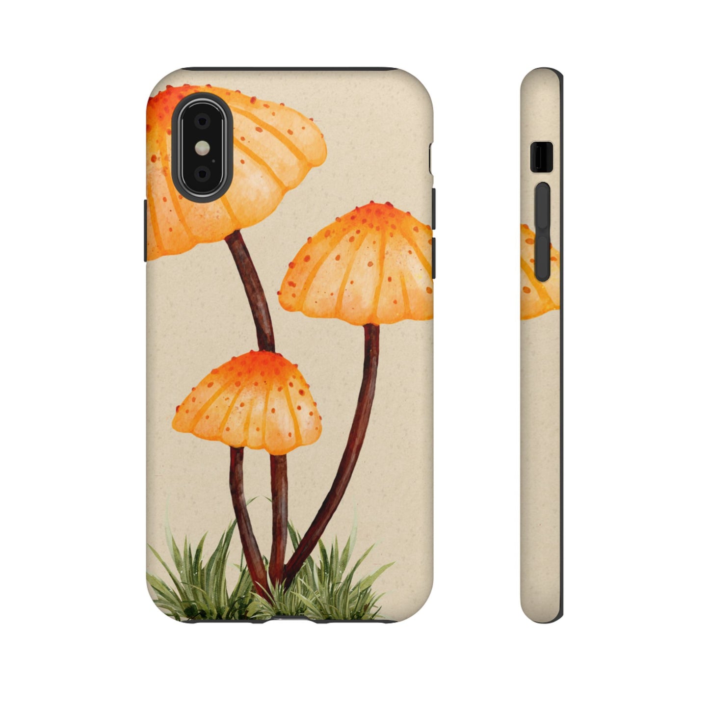 Mushroom Phone Case, Tough Cases for Nature Lovers, Unique Phone Covers, Gifts for Eco Enthusiasts, Fun Protective Cases