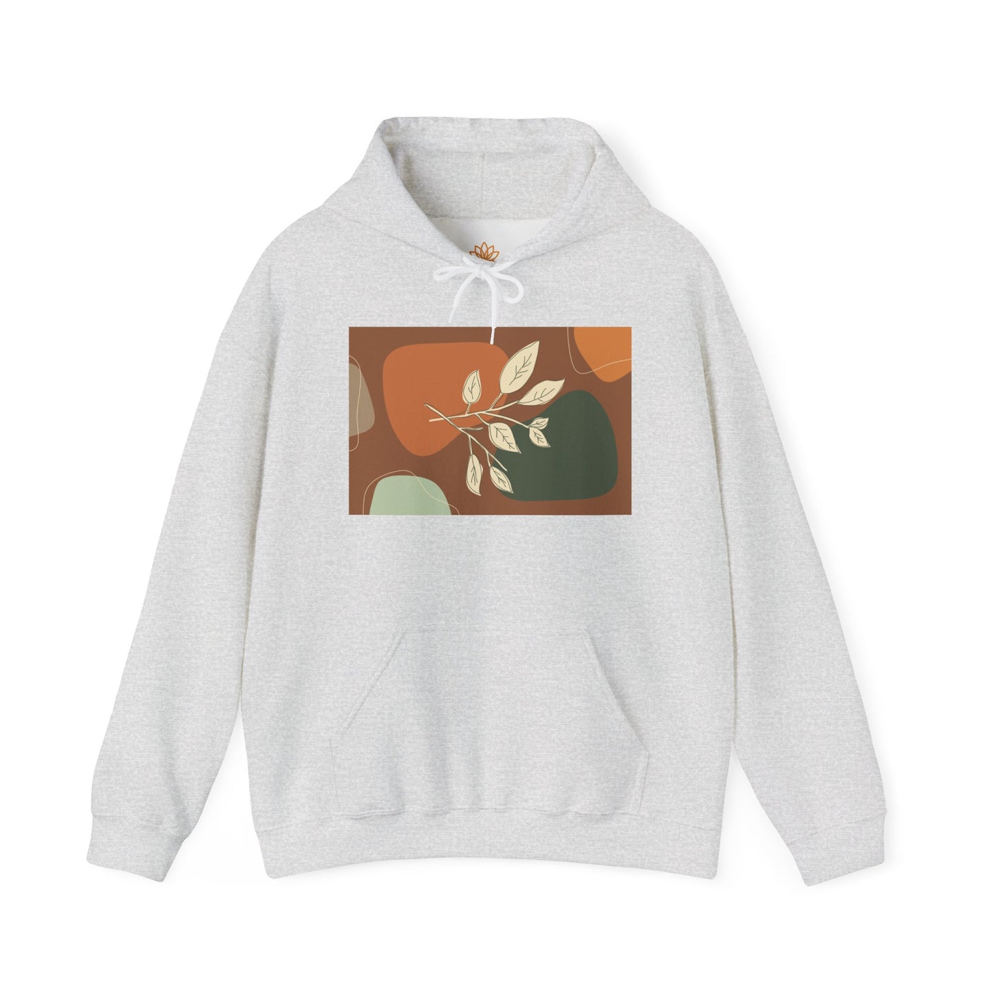 Botanical Design Unisex Hoodie, Cozy Sweatshirt for Nature Lovers, Gift for Friends, Autumn Fashion, Comfortable Casual Wear