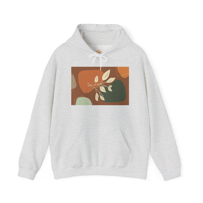 Botanical Design Unisex Hoodie, Cozy Sweatshirt for Nature Lovers, Gift for Friends, Autumn Fashion, Comfortable Casual Wear
