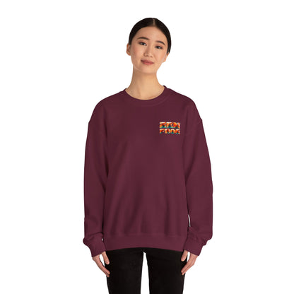 Funky Snake Unisex Crewneck Sweatshirt, Cozy Apparel, Unique Gift, Snake Art, Relaxed Style, Perfect for Casual Outings