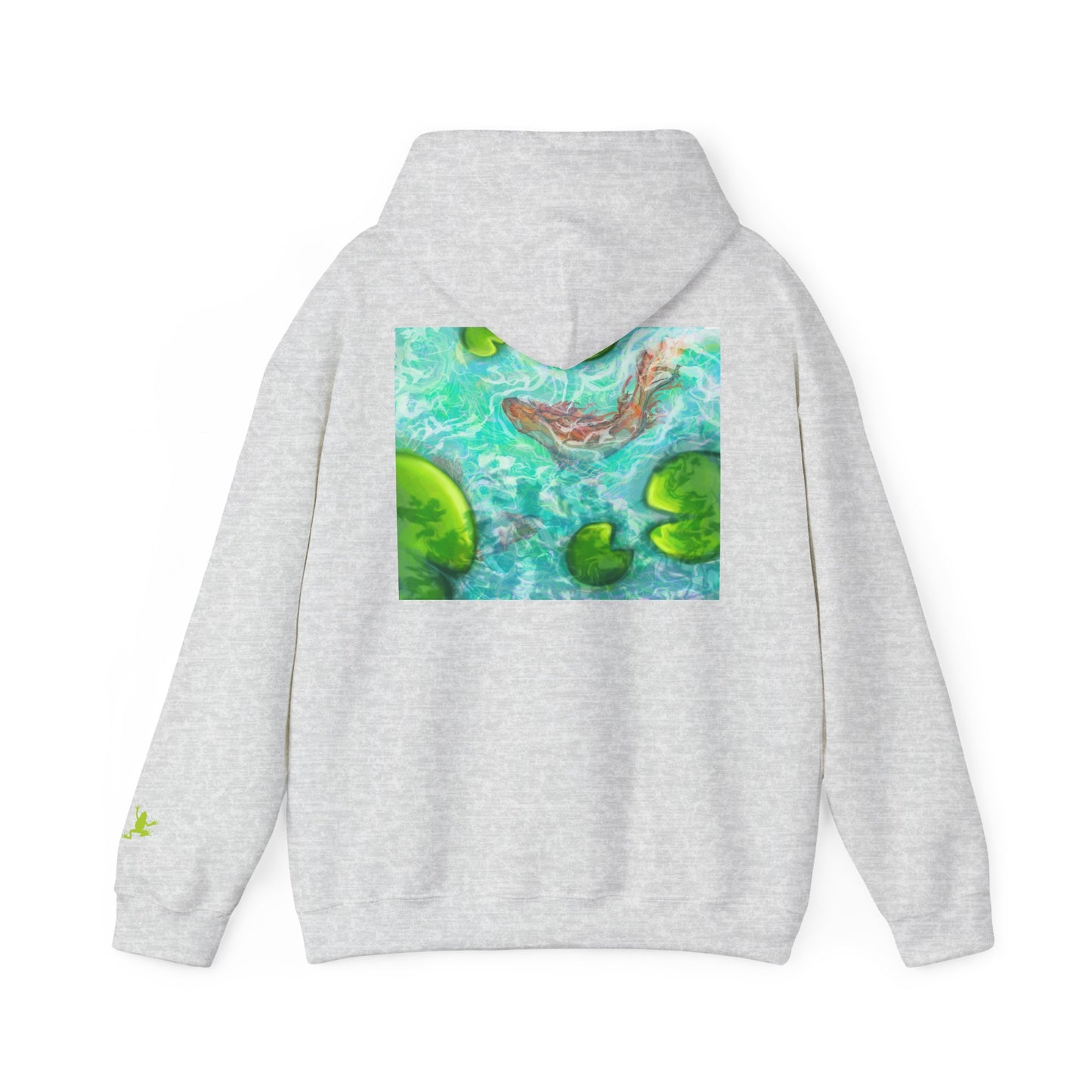 Nature-Inspired Unisex Hooded Sweatshirt, Comfortable Pullover, Casual Clothing, Eco-Friendly Gift, Chill Vibe Hoodie, Relaxing Outfit