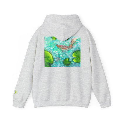 Nature-Inspired Unisex Hooded Sweatshirt, Comfortable Pullover, Casual Clothing, Eco-Friendly Gift, Chill Vibe Hoodie, Relaxing Outfit
