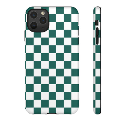 Stylish Checkered Phone Case, Protective Cover, Unique Gift, Trendy Accessory, Customizable Design, Ideal for All Ages