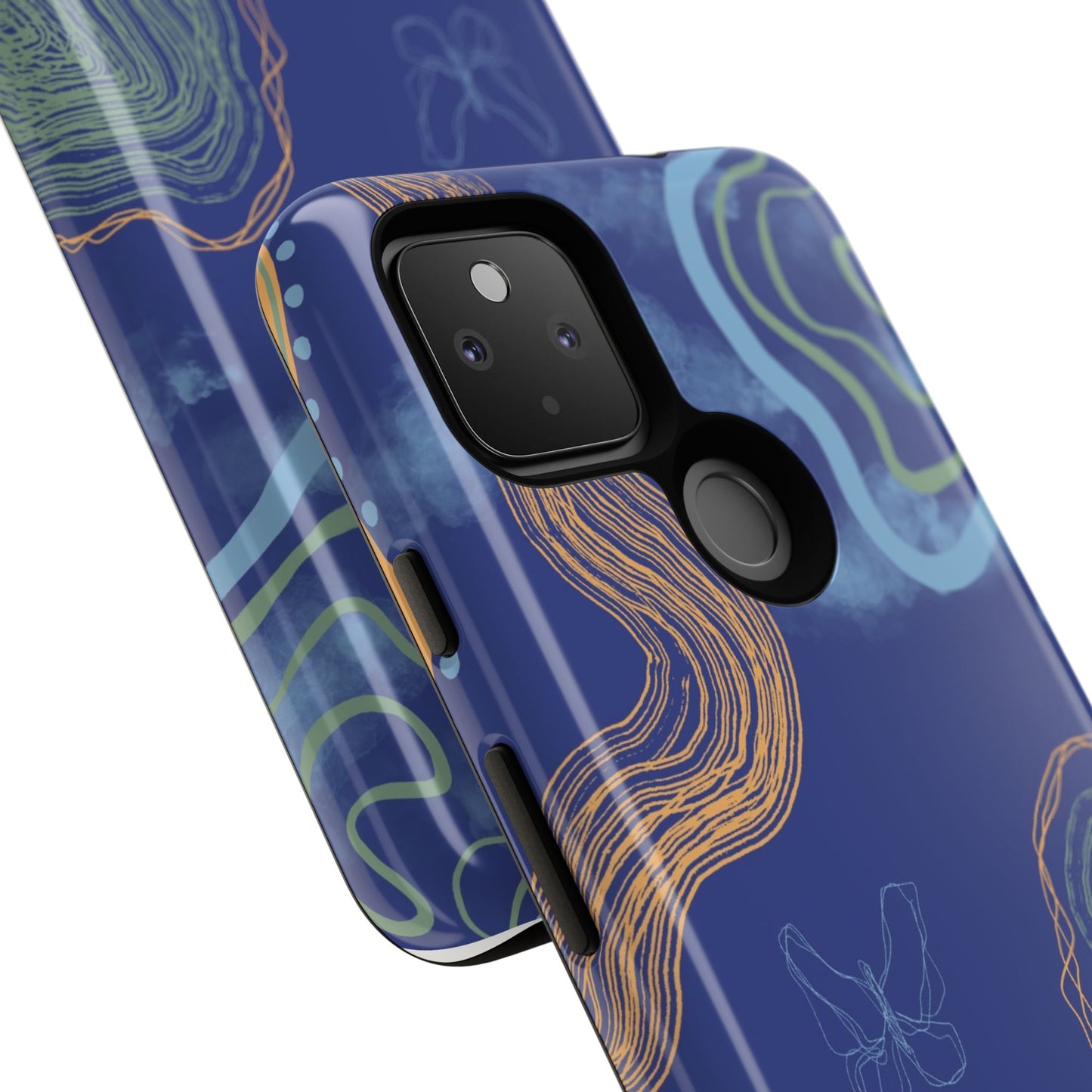 Artistic Phone Case, Abstract Phone Cover, Gift for Her, Modern Design, Boho Phone Case, Unique Phone Accessories