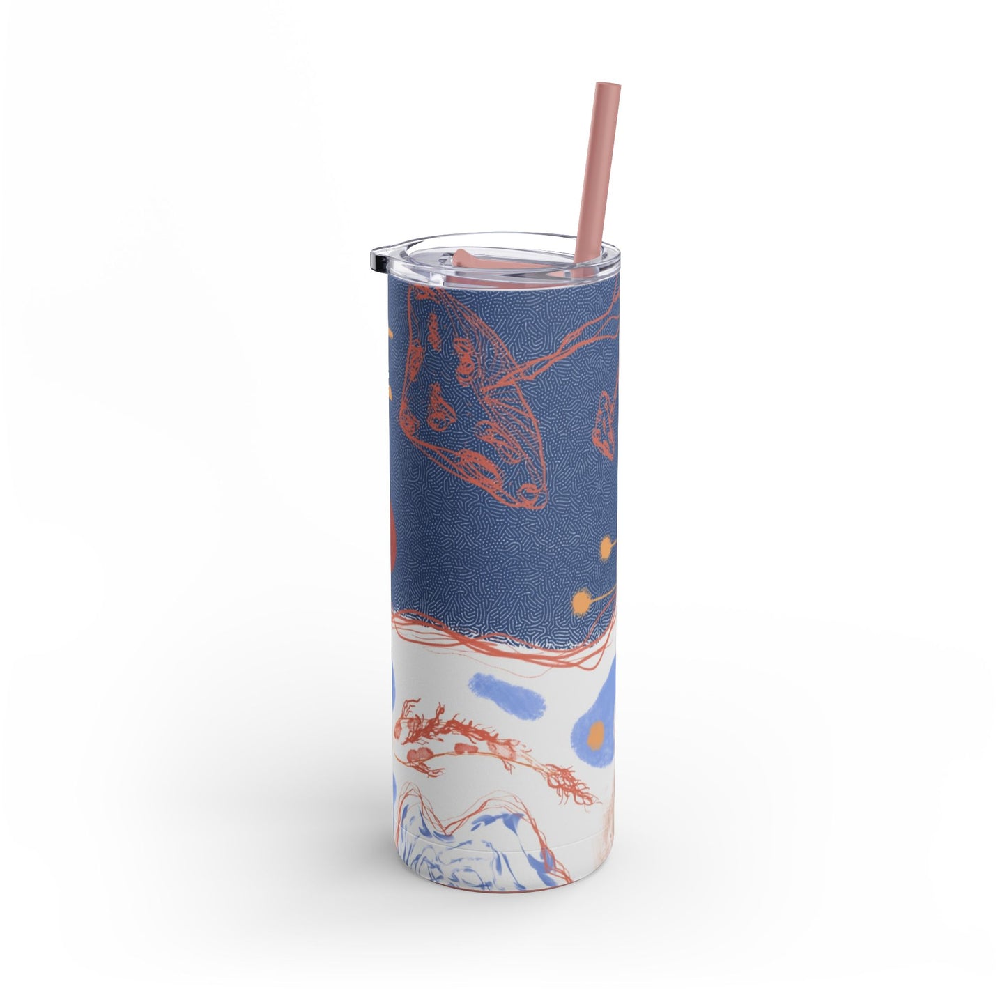 Artistic Skinny Tumbler | Unique 20oz Travel Mug | Eco-Friendly Hydration | Perfect Gift for Coffee Lovers, Art Enthusiasts, [...]