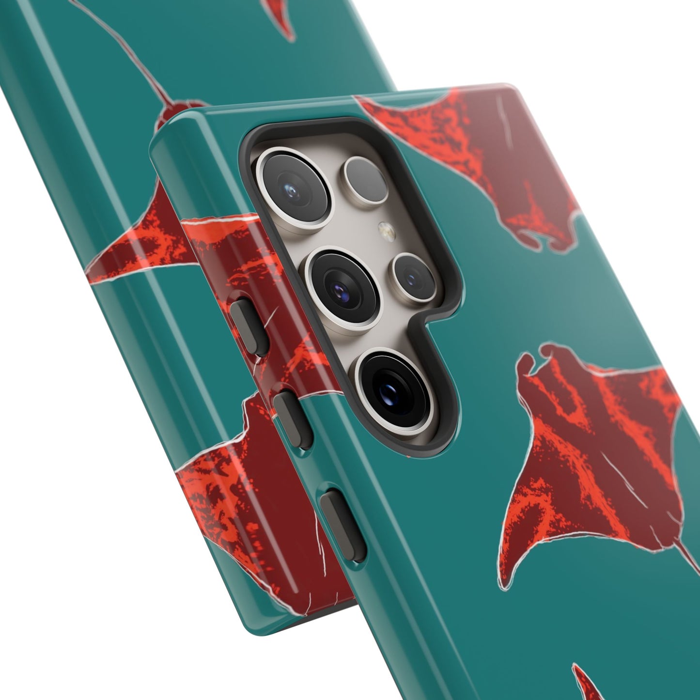 Manta Ray Phone Case, Tropical Phone Cover, Ocean Vibe Accessories, Summer Gift Idea, Marine Animal Merchandise