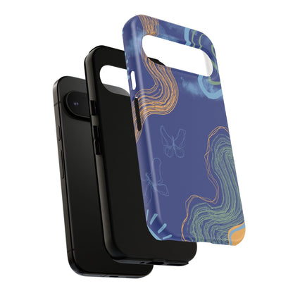 Artistic Phone Case, Abstract Phone Cover, Gift for Her, Modern Design, Boho Phone Case, Unique Phone Accessories