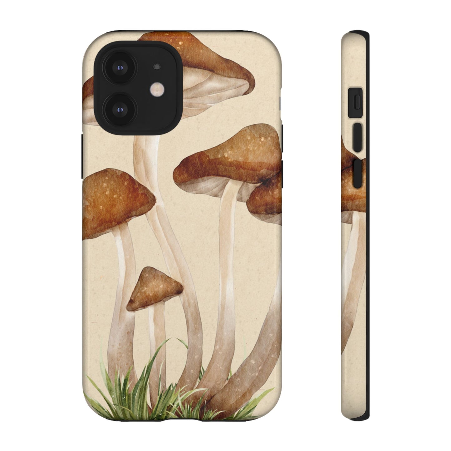 Mushroom Phone Case - Nature Lover, Eco-Friendly Gift, Cute Cell Phone Cover, Aesthetic Tech Accessory, Unique Fall Decor, Artsy Phone Cases, Cute, Gift for Her, Nature-inspired Designs, Durable Cases
