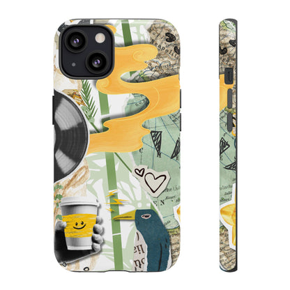 Artistic Phone Case, Unique Cell Phone Cover, Trendy Gifts for Music Lovers, Eco-Friendly Phone Accessory, Stylish Tech Gifts, Cool Cases, Unique Phone Cases