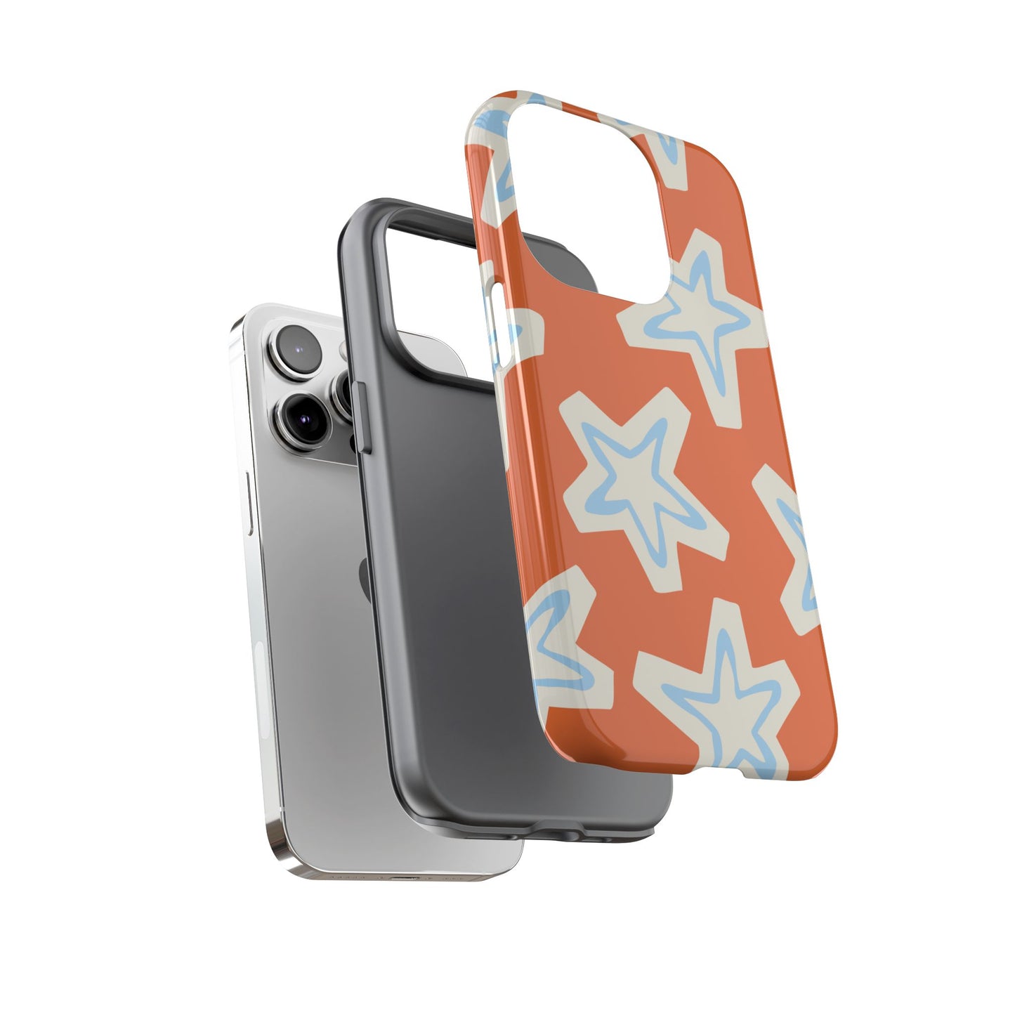 Cute Star Phone Case | Tough Cases, Gift for Him/Her, Trendy Cases, Phone Accessories