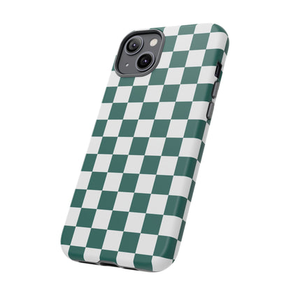 Stylish Checkered Phone Case, Protective Cover, Unique Gift, Trendy Accessory, Customizable Design, Ideal for All Ages