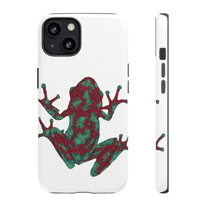 Frog Phone Case, Tough Cases, Eco-Friendly Phone Accessories, Unique Gifts for Nature Lovers, Cute Frog Design