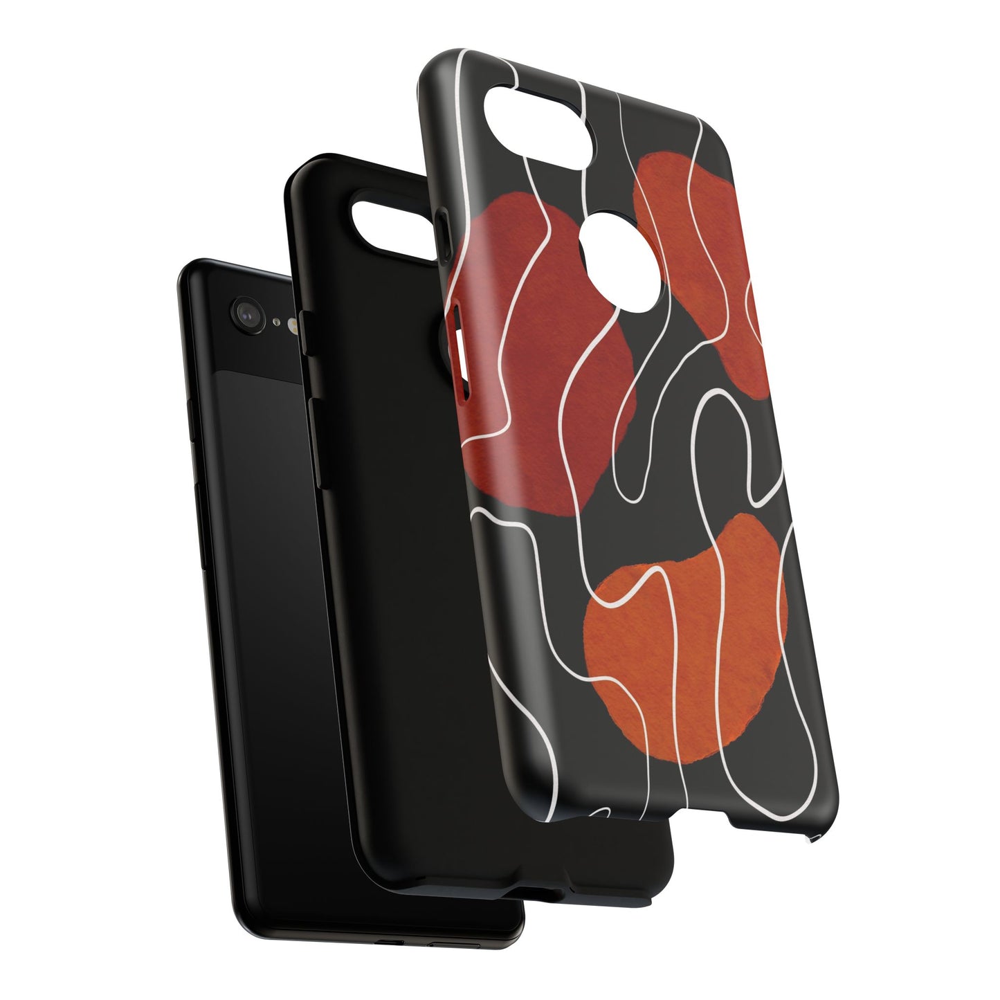 Stylish Phone Case with Abstract Design, Tough Cases for Modern Life, Trendy Phone Accessory, Unique Gift Idea, Holiday Present