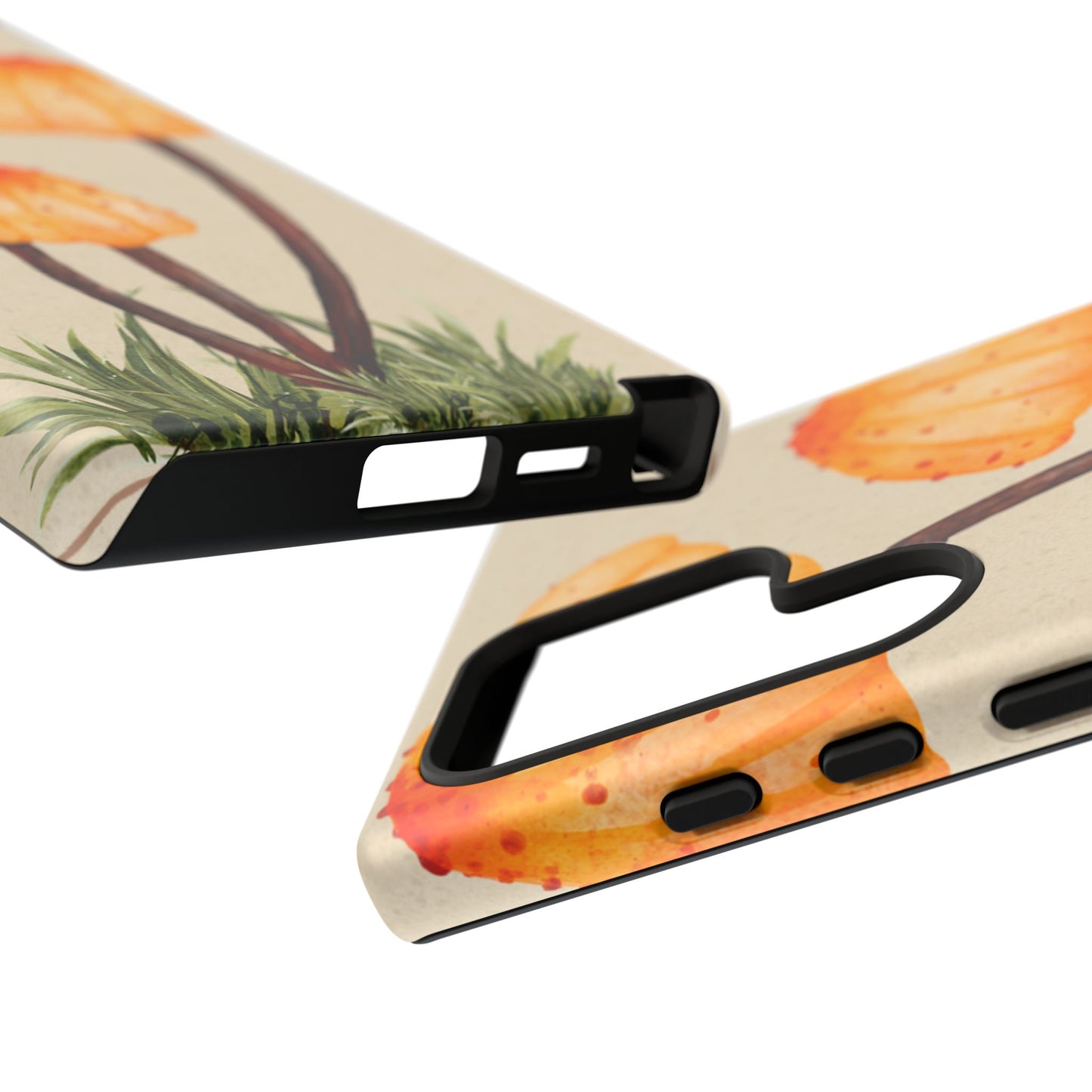 Mushroom Phone Case, Tough Cases for Nature Lovers, Unique Phone Covers, Gifts for Eco Enthusiasts, Fun Protective Cases