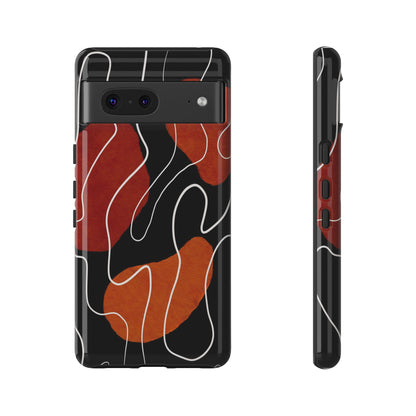 Stylish Phone Case with Abstract Design, Tough Cases for Modern Life, Trendy Phone Accessory, Unique Gift Idea, Holiday Present