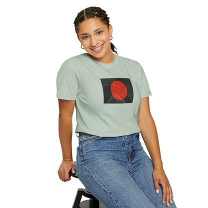 Sunset Vibes Unisex T-Shirt, Casual Summer Tee, Bohemian Shirt, Gift for Art Lovers, Men's and Women's Fashion