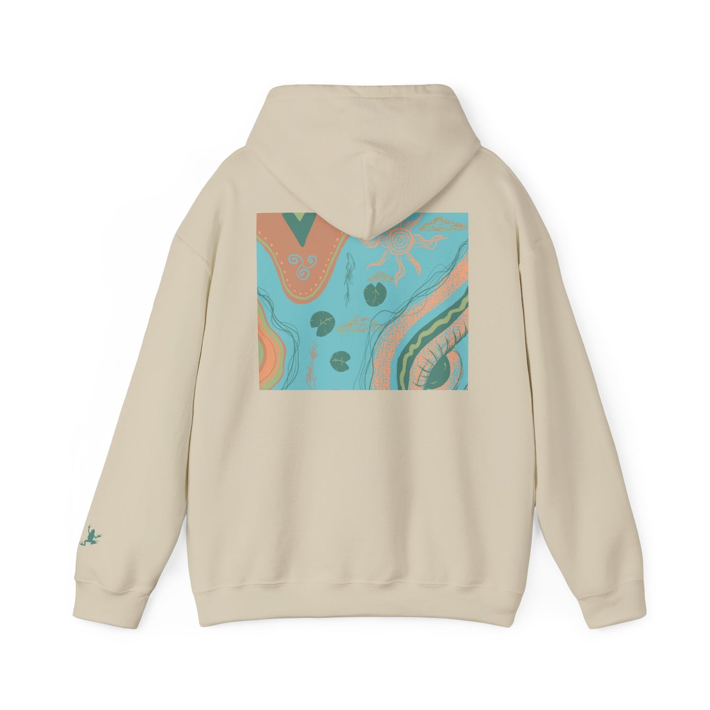 Chic Abstract Art Hoodie for Comfort & Style, Unisex Pullover, Cozy Sweatshirt, Trendy Gift for Art Lovers, Casual Outfit Must-Have