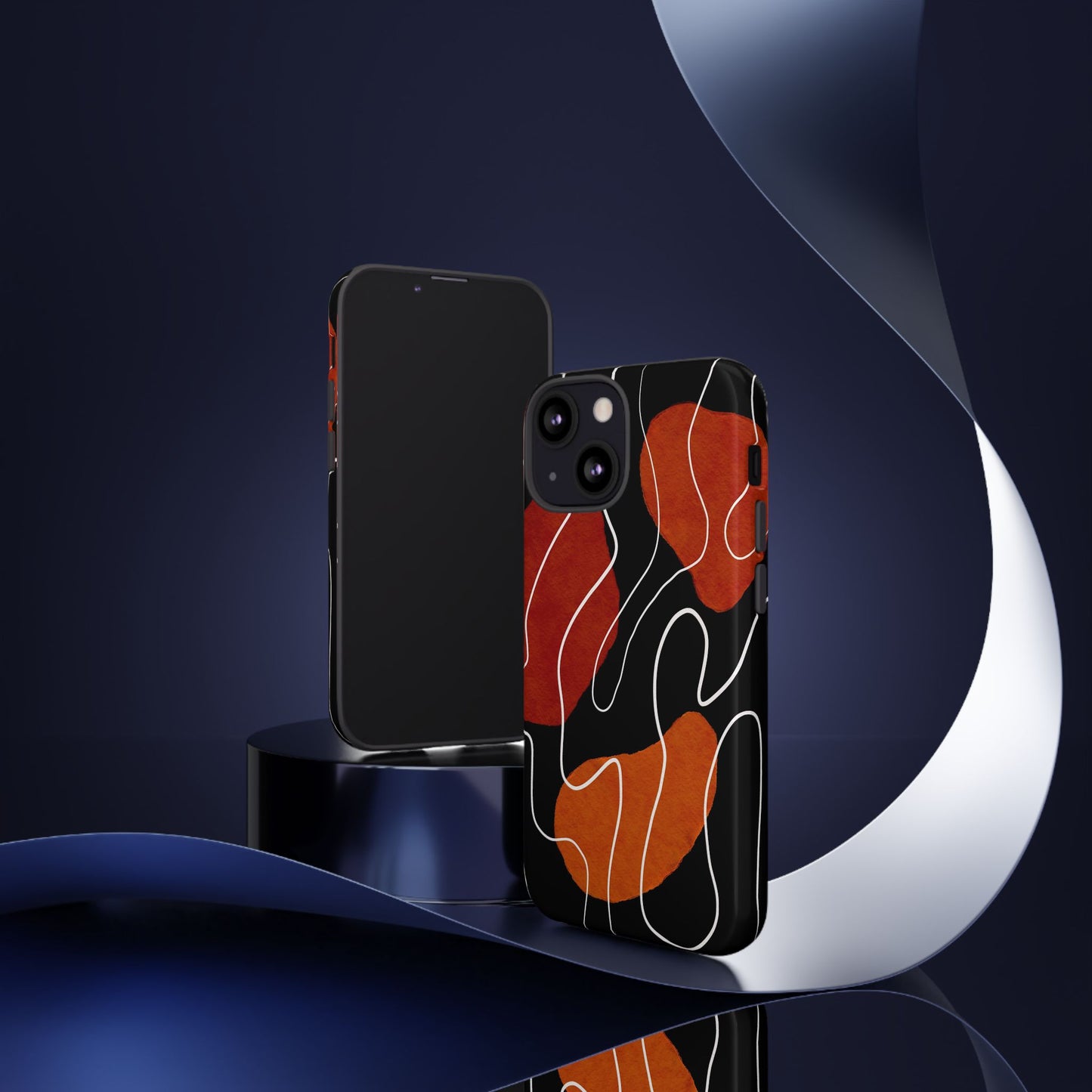Stylish Phone Case with Abstract Design, Tough Cases for Modern Life, Trendy Phone Accessory, Unique Gift Idea, Holiday Present