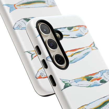 Tough Cases – Artistic Fish Design Phone Case, Unique Gift for Aquatic Lovers, Perfect for Birthdays, Holidays, and Everyday Use, Quirky Cases, Fun Phone Cases