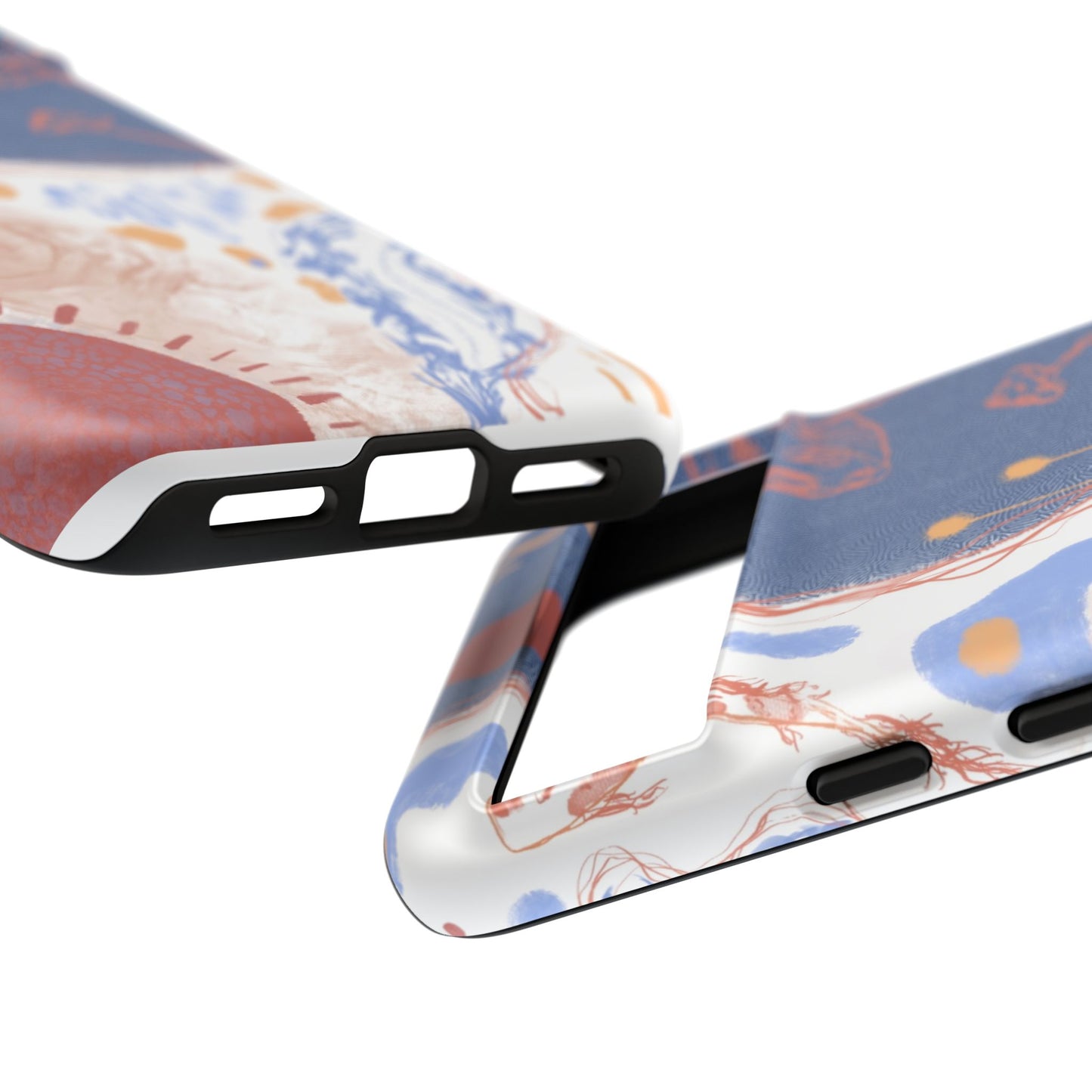 Artistic Phone Case with Abstract Design, Tough Phone Case, Unique Gift, Trendy Accessories, Modern Art Case, Stylish Tech Gear