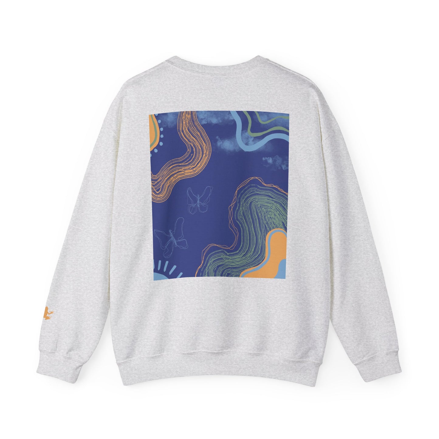 Vibrant Unisex Crewneck Sweatshirt, Cozy Sweatshirt for All Seasons, Casual Wear, Art-Inspired Gift, Spring Fashion, Unisex Apparel