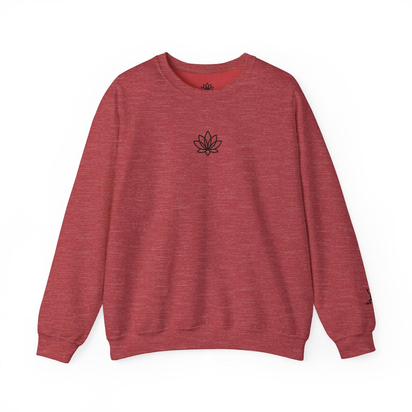 Lotus Flower Unisex Crewneck Sweatshirt, Cozy Sweatshirt, Flower Sweatshirt, Gift for Her, Casual Wear, Spring Fashion