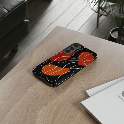 Stylish Phone Case with Abstract Design, Tough Cases for Modern Life, Trendy Phone Accessory, Unique Gift Idea, Holiday Present