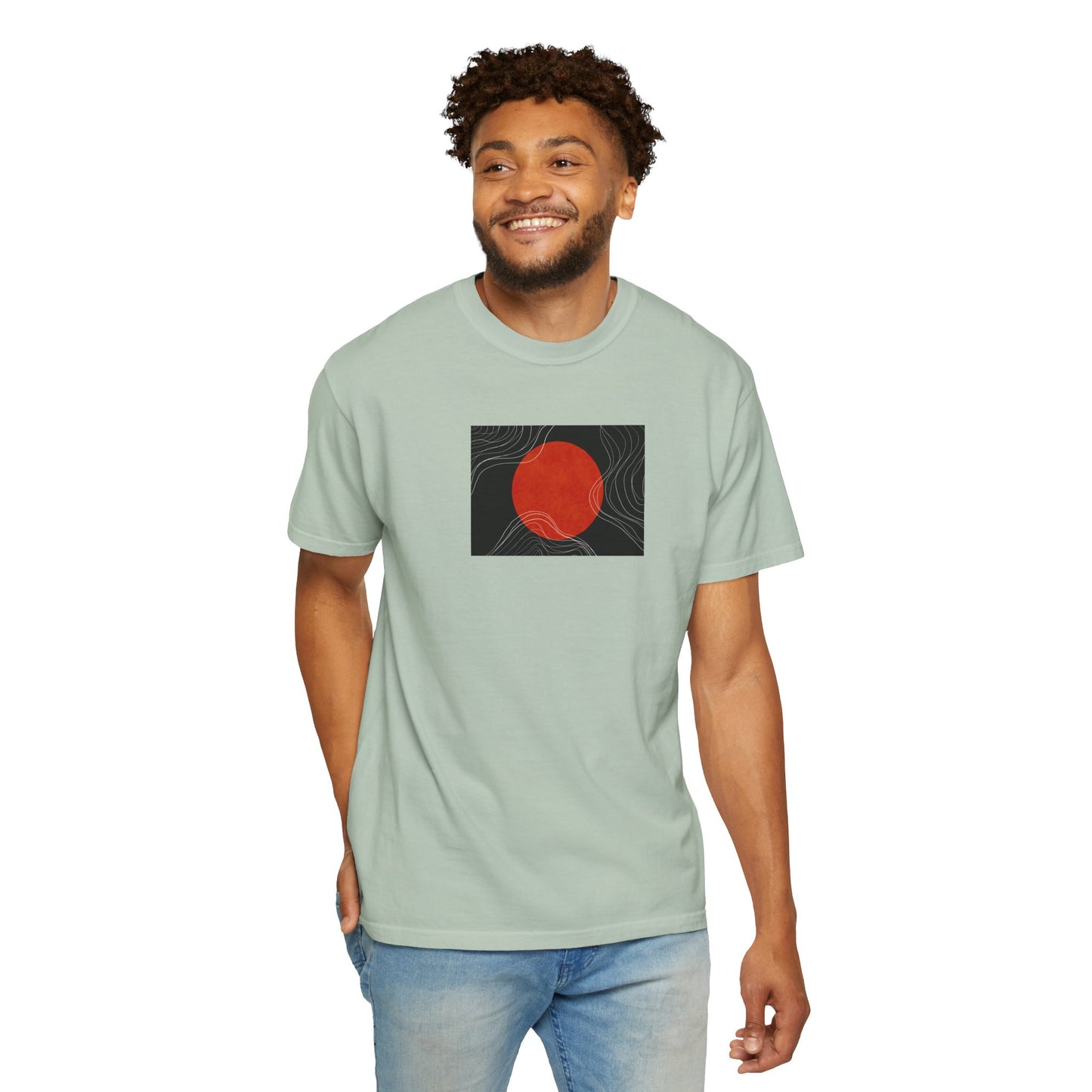 Sunset Vibes Unisex T-Shirt, Casual Summer Tee, Bohemian Shirt, Gift for Art Lovers, Men's and Women's Fashion