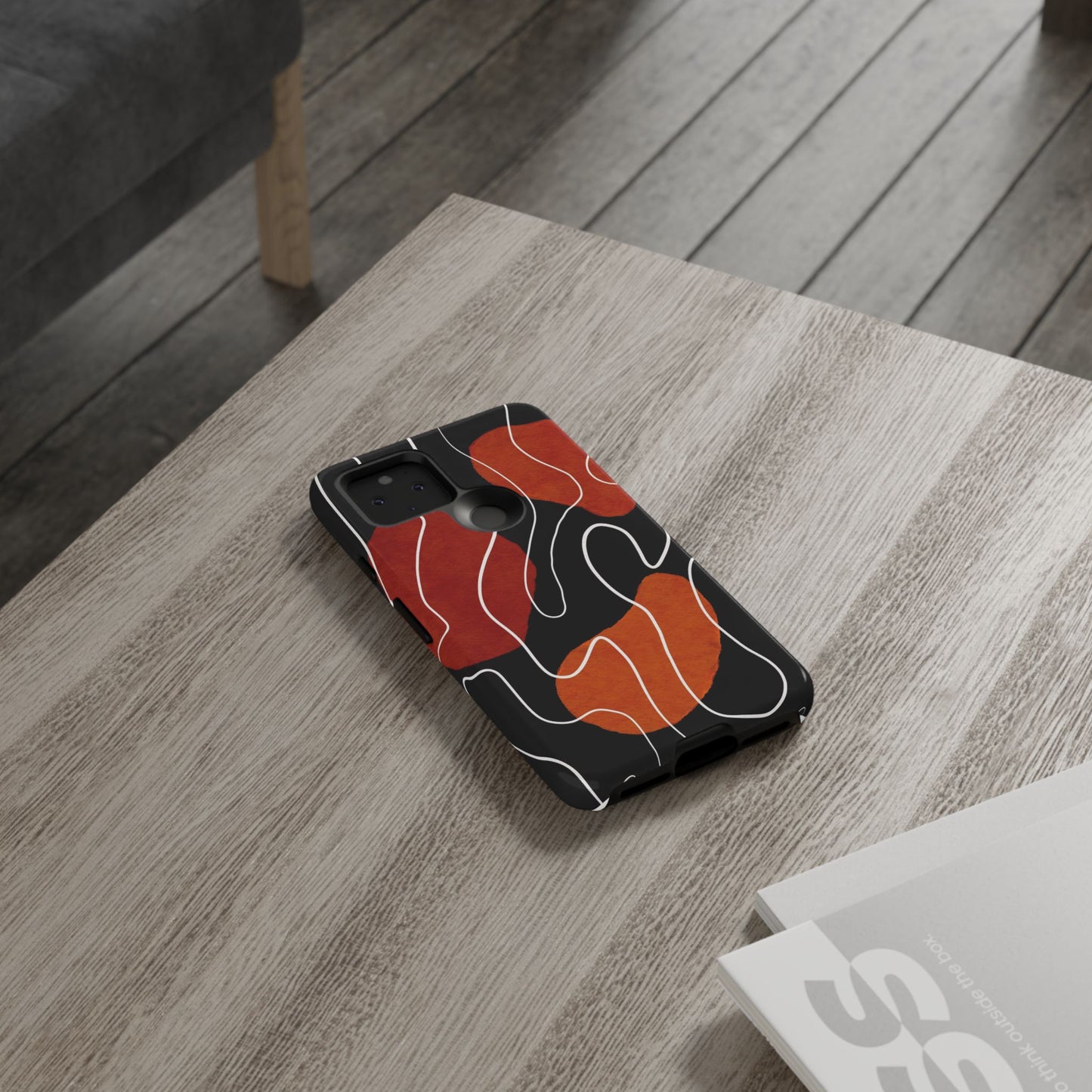 Stylish Phone Case with Abstract Design, Tough Cases for Modern Life, Trendy Phone Accessory, Unique Gift Idea, Holiday Present