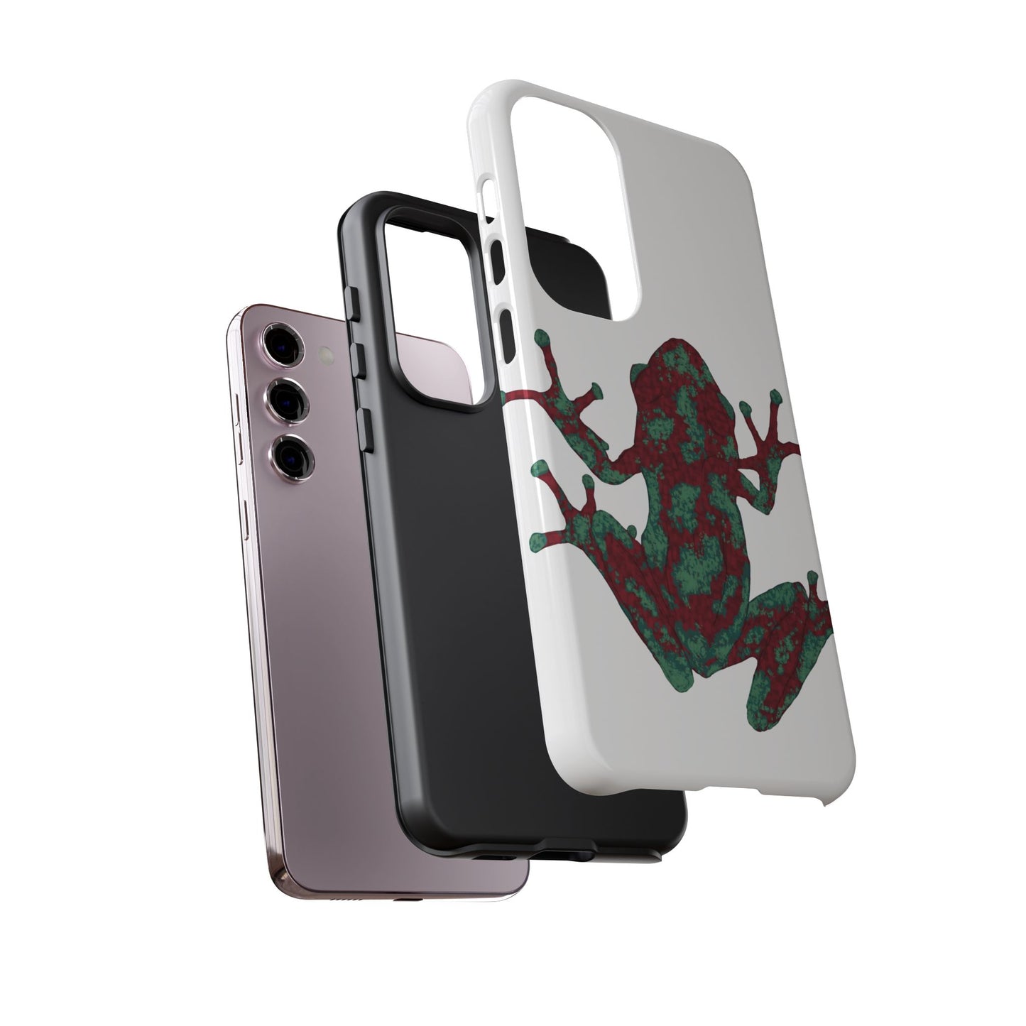 Frog Phone Case, Tough Cases, Eco-Friendly Phone Accessories, Unique Gifts for Nature Lovers, Cute Frog Design