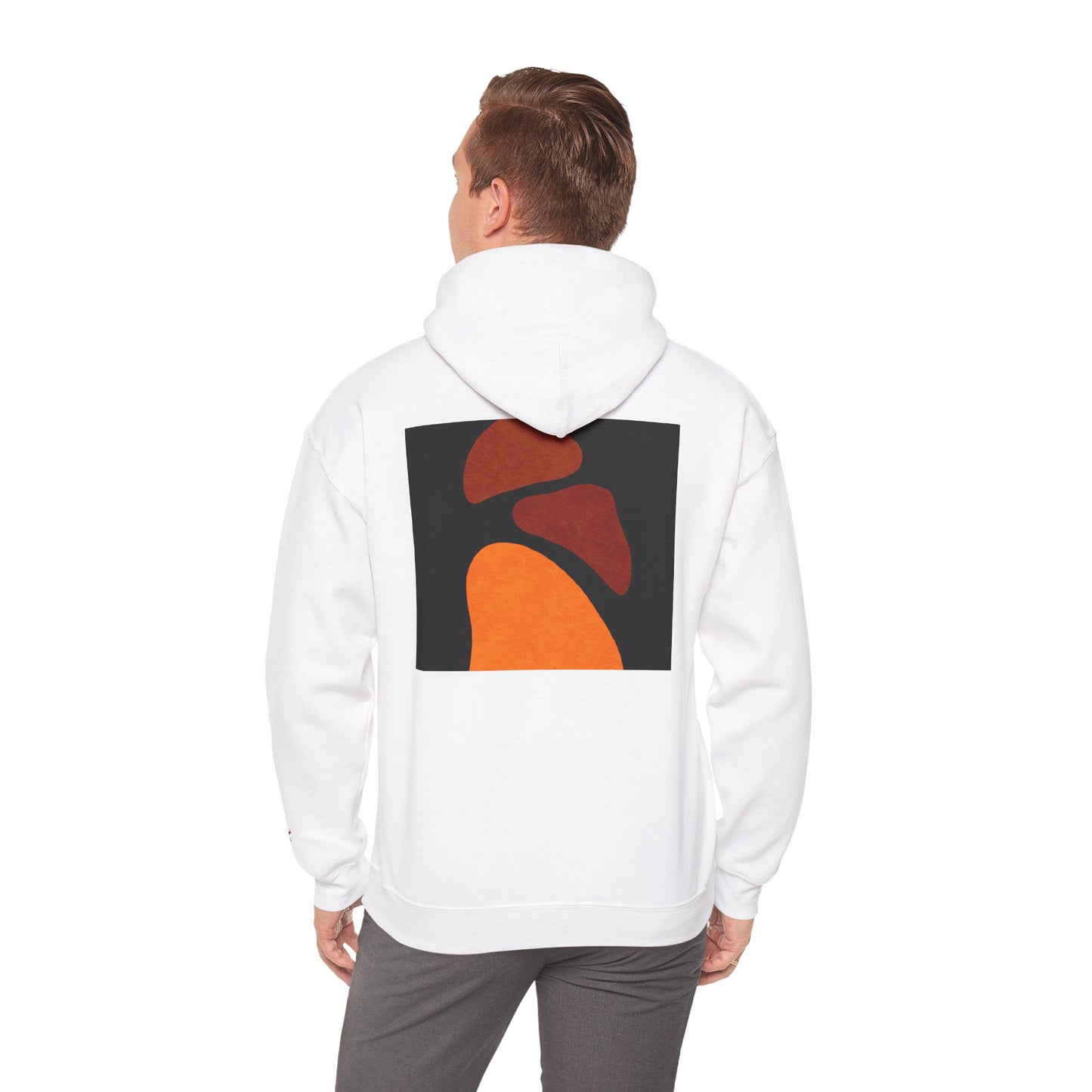 Artistic Unisex Hooded Sweatshirt - Cozy Streetwear, Casual Outfit, Perfect Gift, Fall Fashion, Graphic Hoodie