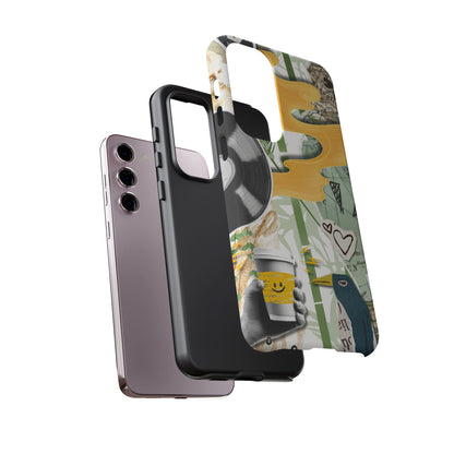 Artistic Phone Case, Unique Cell Phone Cover, Trendy Gifts for Music Lovers, Eco-Friendly Phone Accessory, Stylish Tech Gifts, Cool Cases, Unique Phone Cases