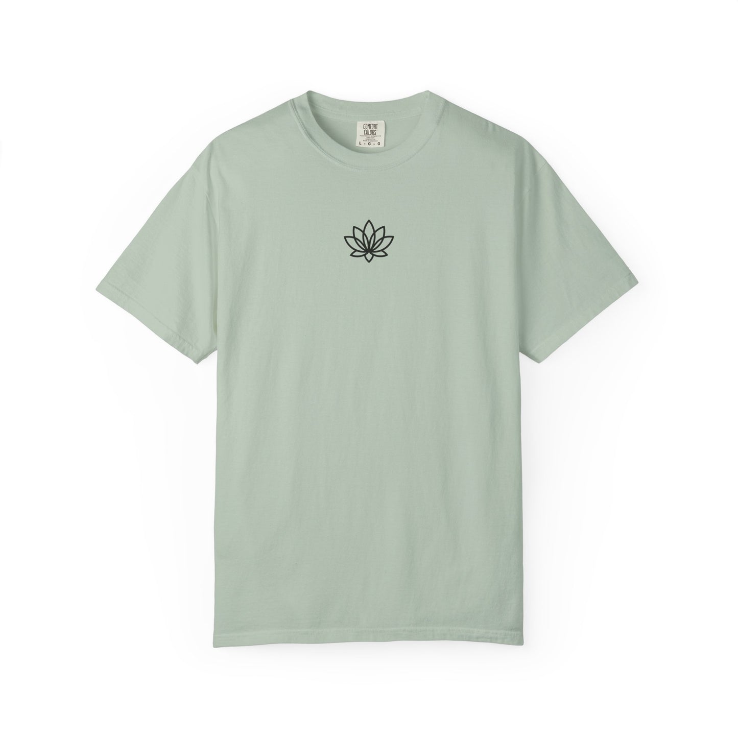 Lotus Bloom Unisex T-shirt, Soft Cotton Tee, Spiritual Gift, Meditation Wear, Casual Daily Outfit, Nature Lover Apparel