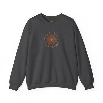 Floral Crewneck Sweatshirt, Cozy, Unisex, Gifts for Her, Casual Wear, Trendy Sweatshirt, Perfect for Fall