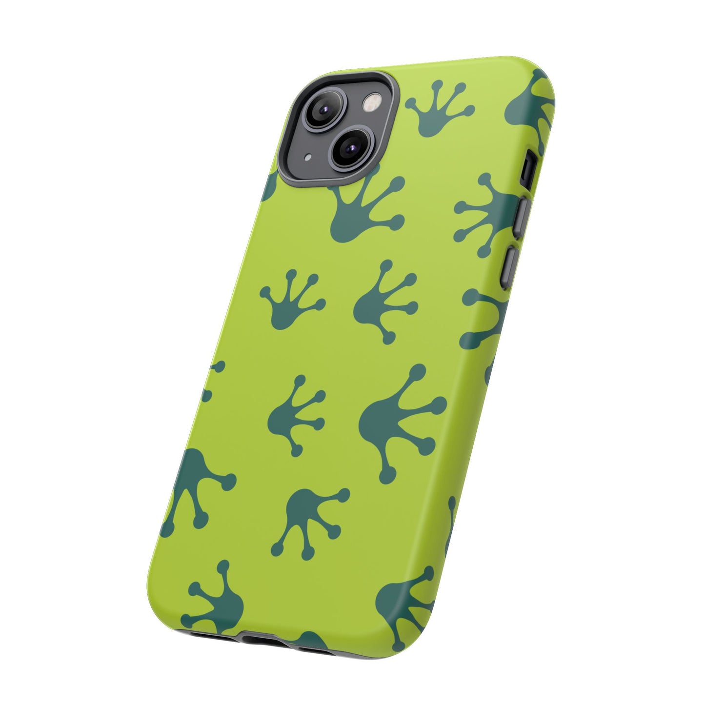 Frog Pattern Phone Case, Fun and Colorful Phone Cover, Durable Phone Protection, Gifts for Nature Lovers, Unique Accessory