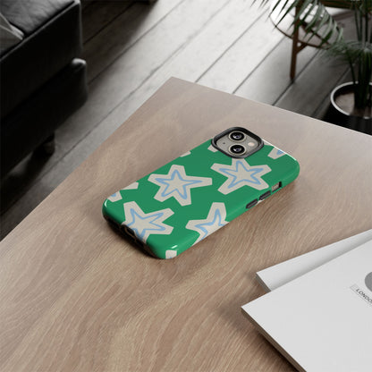 Retro Star Pattern Phone Case | Tough Cases, Colorful Cover for Phones, Phone Accessories, Gift for Her, Trendy Cases