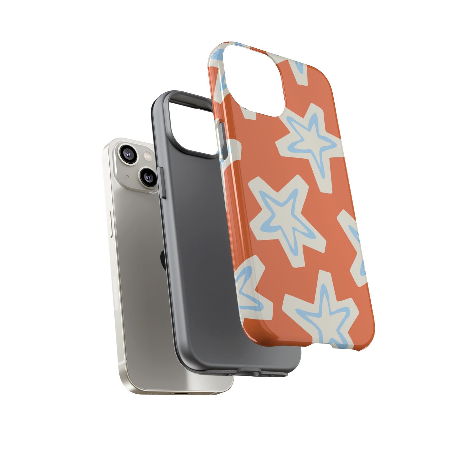 Cute Star Phone Case | Tough Cases, Gift for Him/Her, Trendy Cases, Phone Accessories