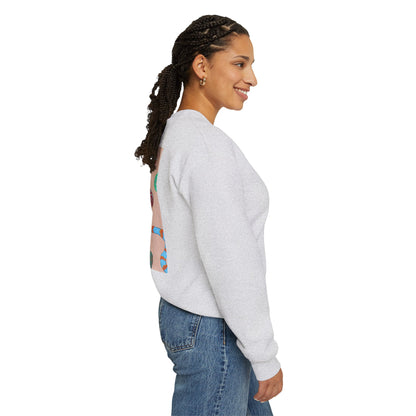 Funky Snake Unisex Crewneck Sweatshirt, Cozy Apparel, Unique Gift, Snake Art, Relaxed Style, Perfect for Casual Outings