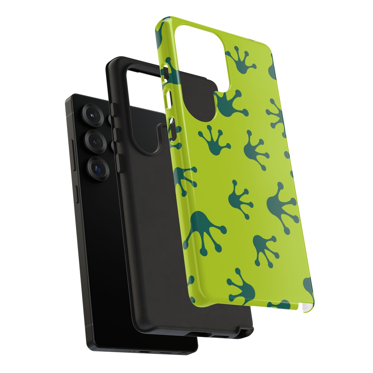 Frog Pattern Phone Case, Fun and Colorful Phone Cover, Durable Phone Protection, Gifts for Nature Lovers, Unique Accessory