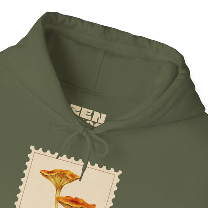 Botanical Print Hoodie, Cozy Sweatshirt, Nature Lover Gift, Comfortable Casual Wear, Fall Fashion, Unisex Hoodie, Comfy Mushroom Hoodie, Nature Vibes, Perfect for Fall