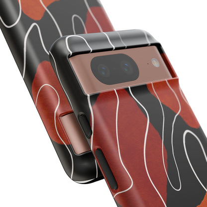 Stylish Phone Case with Abstract Design, Tough Cases for Modern Life, Trendy Phone Accessory, Unique Gift Idea, Holiday Present