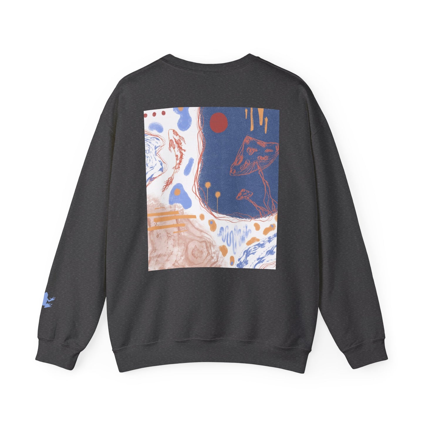 Artistic Unisex Crewneck Sweatshirt - Cozy Comfort, Colorful Designs, Gifts for Art Lovers, Relaxing Vibes, Everyday Wear, Unique Style