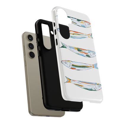Tough Cases – Artistic Fish Design Phone Case, Unique Gift for Aquatic Lovers, Perfect for Birthdays, Holidays, and Everyday Use, Quirky Cases, Fun Phone Cases